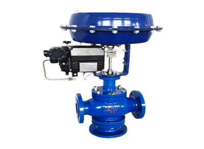 三通氣動薄膜調節閥圖片